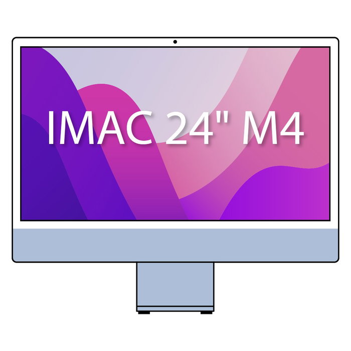 Apple iMac 24 pulgadas Retina 4.5K M4 16GB 256GB SSD Azul Apple iMac 24 pulgadas Retina 4.5K M4 16GB 256GB SSD Azul